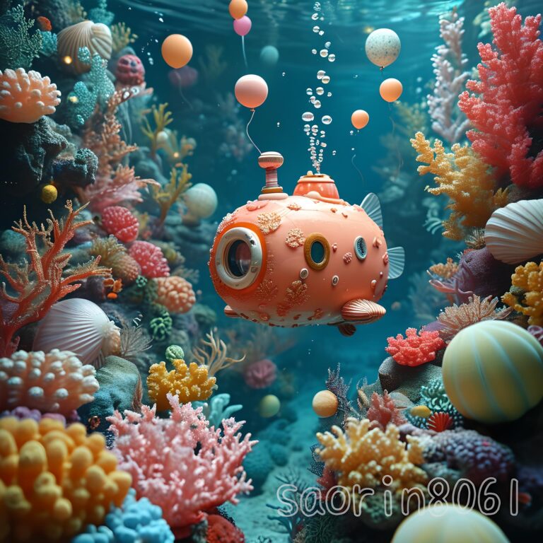 Anthropomorphic-and-hallucinogenic-scenes-unfold-in-an-ultra-realistic-underwater-environment-that-combines-the-vastness-of-space-with-the-mysteries-of-the-abyss.-The-protagonist-is-a-beautiful-peach-sha-0.jpg